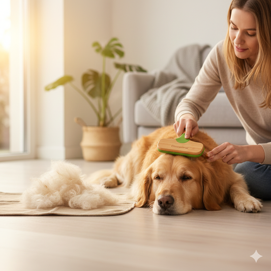 Brossage Efficace : Le Secret pour un Pelage Sain et Moins de Poils à la Maison